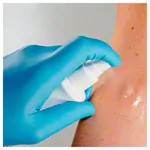 Cutasept med F skin disinfectant, 50 ml over head spray bottle