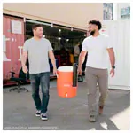 Igloo Beverage Container Set 5 Gallon Seat Top 18,9 l, incl. cup holder and cup