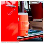 Image shows Igloo Beverage Container with Tap, 5 Gallon Seat Top 18.9 L