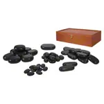 Hot Stone Set small incl. heating unit and 41 stones, 47-pcs.