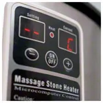 Image shows Hot Stone Set small incl. heating unit and 41 stones, 47-pcs.
