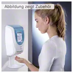 Collecting tray for disinfectant dispenser