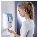 Disinfectant dispenser set CleanSafe touchless, plastic, Sterillium and collecting tray