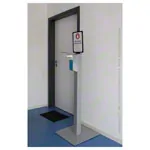 disinfectant stand incl. dispenser for 500 ml bottles