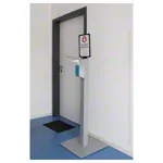 disinfectant stand incl. dispenser for 500 ml bottles