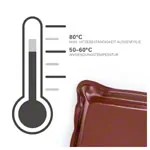 Image shows Paraffin heat transfer medium large for hot air, 54x36 cm, 2400 g