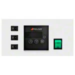 Red light emitters TGS Therm 3 wall model