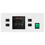 Red light emitters TGS Therm 4 cover model incl. dimmer