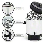 Image shows Water bath EKA 3338, thermostatic, 25 l