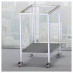 Image shows Base frame with castors for water bath type 30