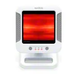 Image shows BEURER IL 60 infrared radiant heater with time stop, 300 watts