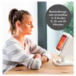 Image shows BEURER IL 60 infrared radiant heater with time stop, 300 watts