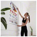Wall chart - The Eye - , LxW 100x70 cm