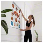 Wall chart - The Brain - , LxW 100x70 cm