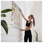 Wall chart - craniosacral osteopathy - LxW 100x70 cm