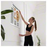 Poster - ear acupuncture - , L x W 70x50 cm