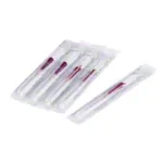 Acupuncture needles with copper spiral handle, 0.25x40 mm