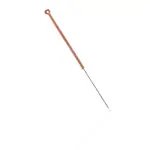 Acupuncture needles with copper spiral handle, 0.25x40 mm