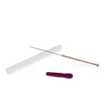 Acupuncture needles with copper spiral handle, 0.25x40 mm