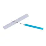 Acupuncture needles with plastic handle, 0.20x15 mm, 100 pieces