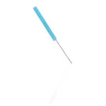 Acupuncture needles with plastic handle, 0.20x15 mm, 100 pieces