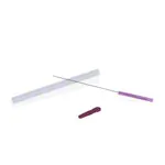 Acupuncture needles with plastic handle, 0.25x40 mm, 100 pieces