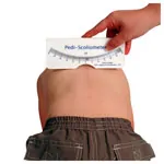 Image shows Pedi-Scoliometer