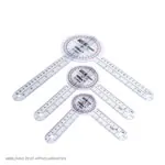Image shows Baseline goniometer protractor ,leg length 30 cm