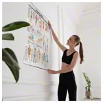 Wall chart - stretching I - , LxW 100x70 cm