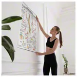Wall chart - Stretching II - , LxW 100x70 cm