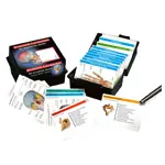 Flashcards skeletal system in the card box, 303 cards