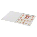 Mini poster booklet - human muscles - , LxW 34x24 cm, 12 posters