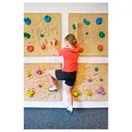 Climbing element Universal, 4 handles, beige