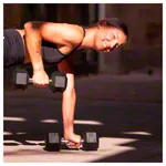 Hex compact dumbbell set, 1-10 kg, 10 pieces