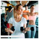 Compact dumbbell stand XL 3 steps, 119x50x76 cm