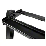 Compact dumbbell stand XXL 3 steps, 162x59x82 cm