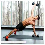 Compact dumbbell stand XXL 3 steps, 162x59x82 cm