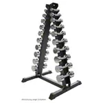 Dumbbell stand for 20 dumbbells, 74 x 67,5 x 128 cm