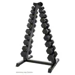 Dumbbell stand for 20 dumbbells, 74 x 67,5 x 128 cm