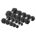 Dumbbell Stand Set with 10 pairs of dumbbells, 1-10 kg, LxWxH 74x62x128 cm