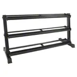 Compact dumbbell stand set with 16 pairs of dumbbells, 1-25 kg, 162x59x82 cm