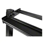 Compact dumbbell stand set with 16 pairs of dumbbells, 1-25 kg, 162x59x82 cm