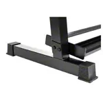 Compact dumbbell stand set with 16 pairs of dumbbells, 1-25 kg, 162x59x82 cm