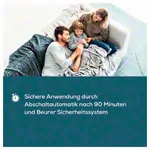 Image shows BEURER heat pad HK 43 Supercosy, 44 x 33 cm