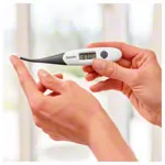Image shows BEURER FT 16 express clinical thermometer with flexible tip
