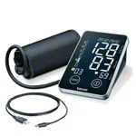 BEURER measuring device set, 2-piece, upper arm blood pressure monitor BM 58 + finger pulse oximeter PO 45