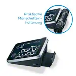 BEURER measuring device set, 2-piece, upper arm blood pressure monitor BM 58 + finger pulse oximeter PO 45