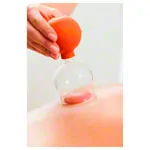 Cupping glass with ball,  6.5 cm