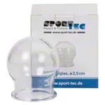 Cupping glass,  2.5 cm