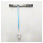 Image shows Neck strap transmitter WSN for emergency call system medi-call incl. capes and velcro